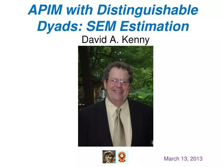 apim with distinguishable dyads sem estimation