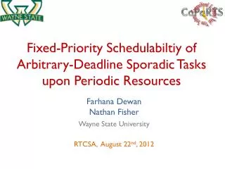 Fixed-Priority Schedulabiltiy of Arbitrary-Deadline Sporadic Tasks upon Periodic Resources
