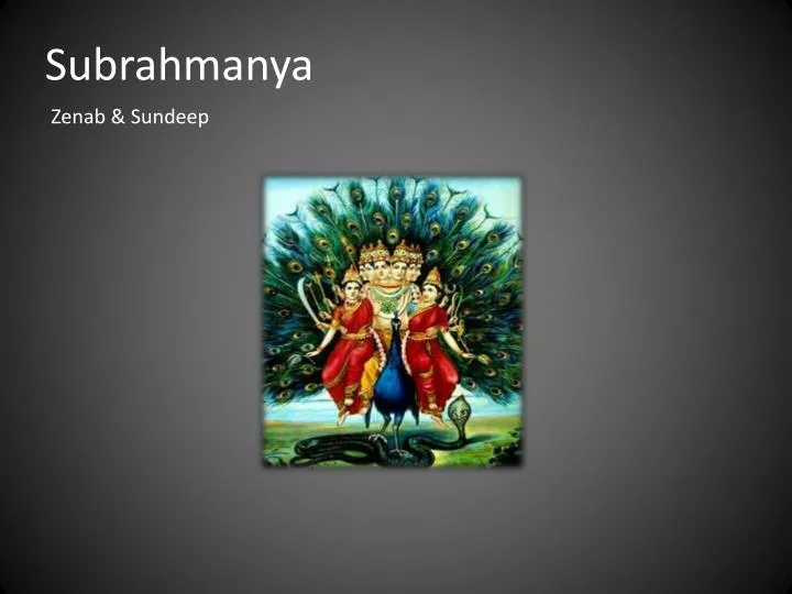 subrahmanya