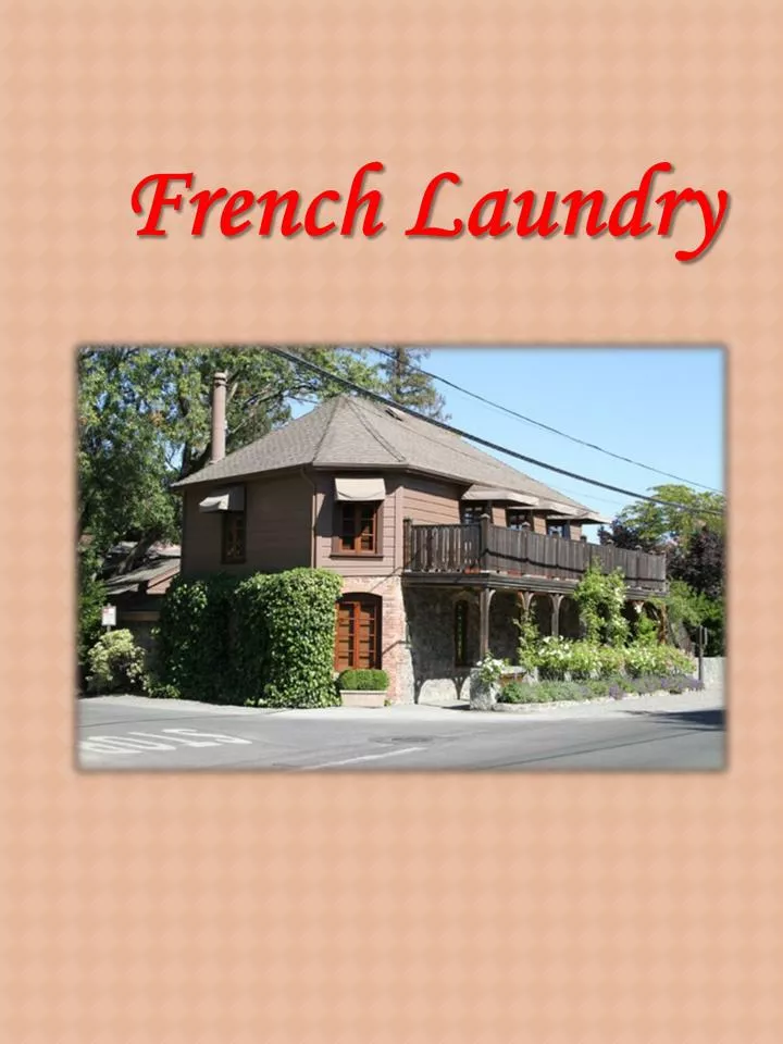 french laundry