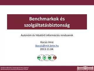 Benchmarkok és szolgáltatásbiztonság