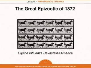 The Great Epizootic of 1872