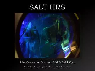 SALT HRS