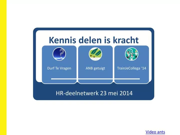 kennis delen is kracht