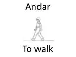 Andar - slide 1