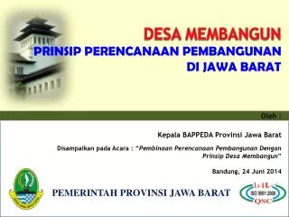 PEMERINTAH PROVINSI JAWA BARAT