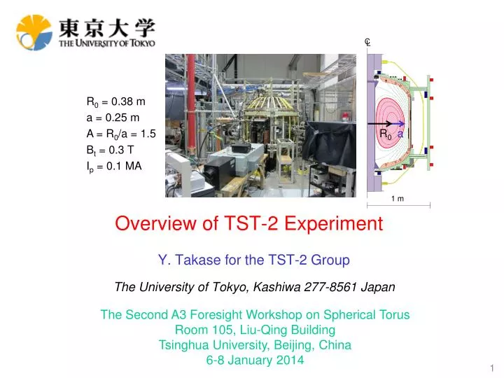 overview of tst 2 e xperiment