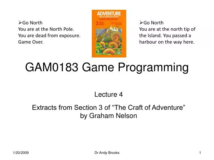 gam0183 game programming