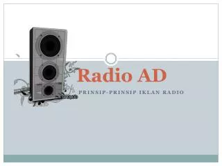 radio ad