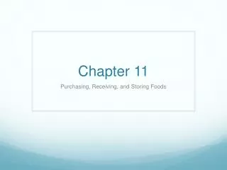 Chapter 11