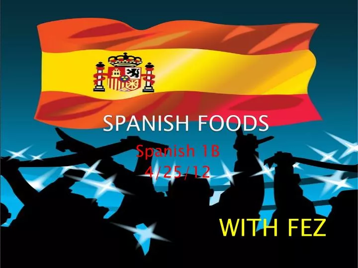 spanish foods