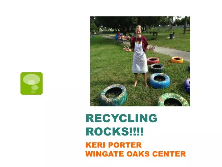 recycling rocks