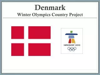 Denmark Winter Olympics Country Project