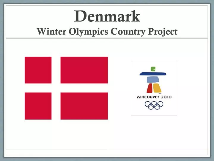 denmark winter olympics country project
