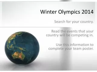 Winter Olympics 2014