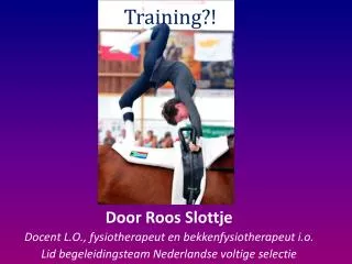 training