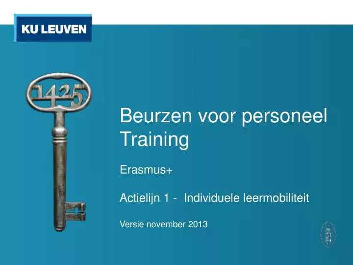 beurzen voor personeel training