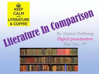 Literature In Comparison