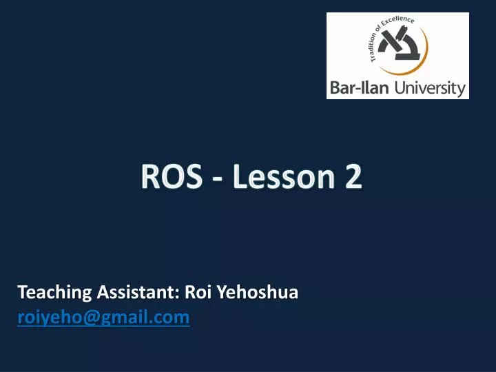 ros lesson 2