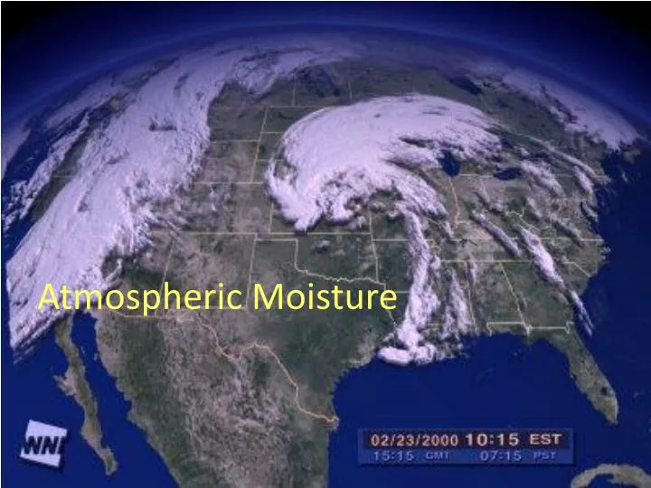 atmospheric moisture