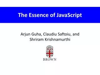 the essence of javascript
