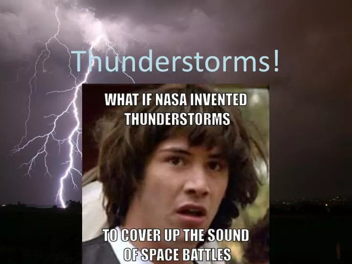 thunderstorms