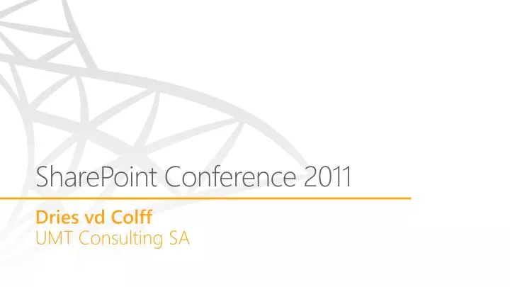 sharepoint conference 2011