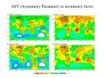 ASY (Asymmetry Parameter) or asymmetry factor