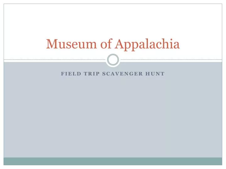 museum of appalachia