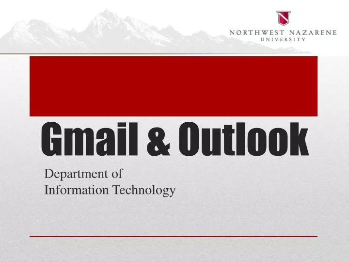 gmail outlook