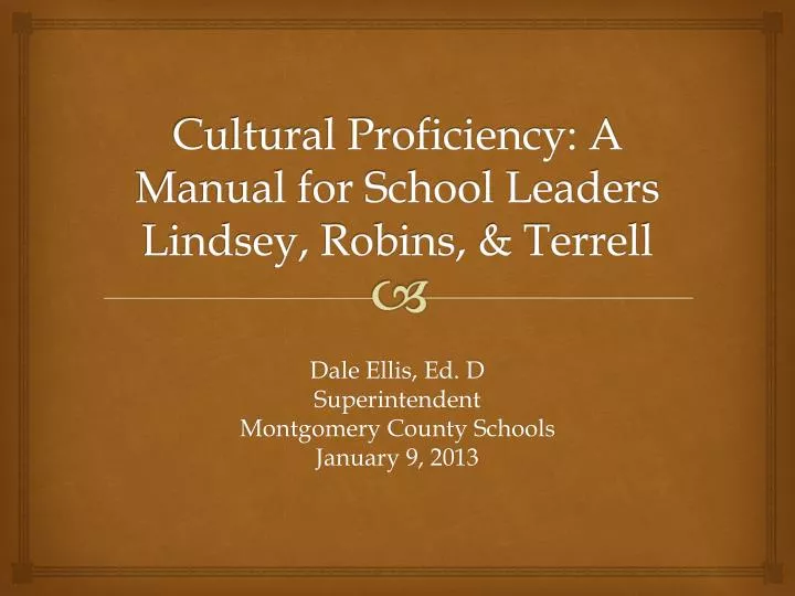 cultural proficiency a manual for school leaders lindsey robins terrell