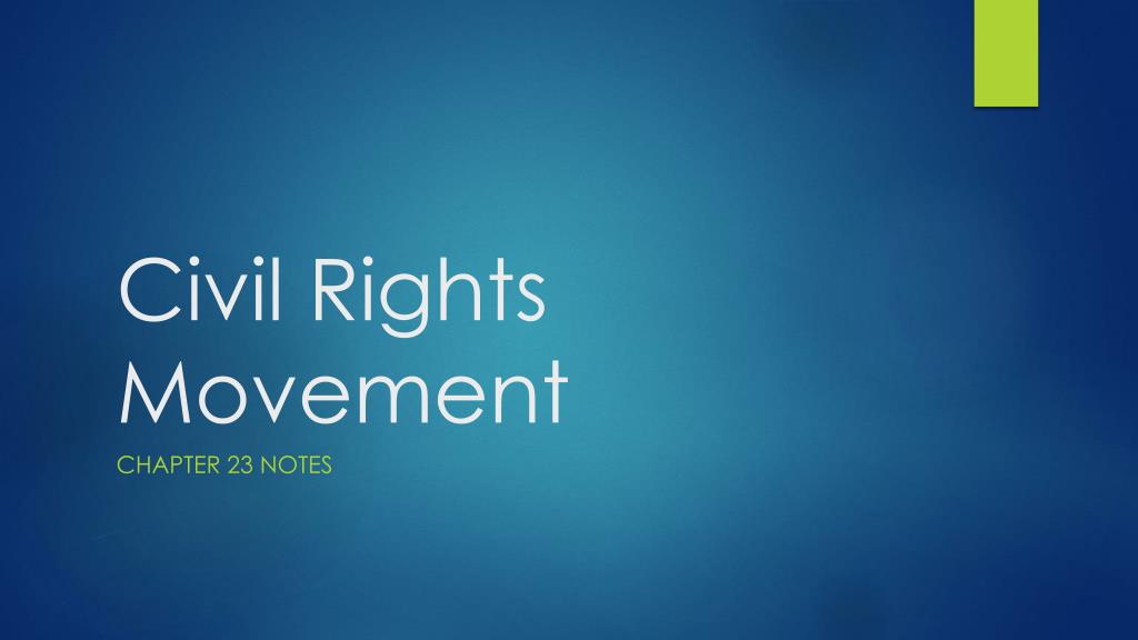 PPT - Civil Rights Movement PowerPoint Presentation, free download - ID ...