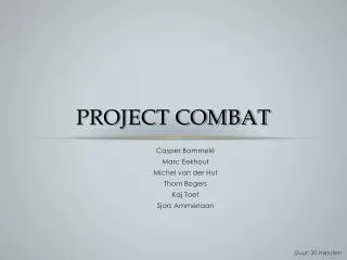 Project Combat