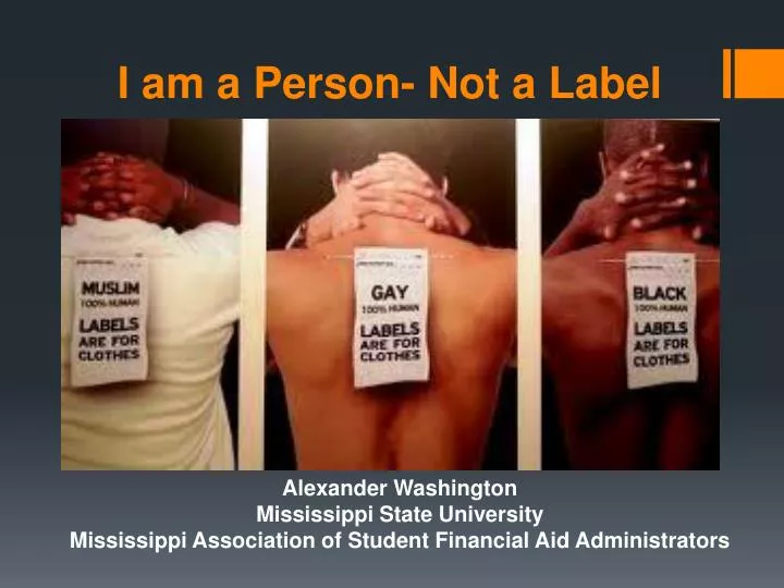 i am a person not a label