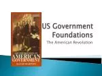 US Government Foundations - slide 1