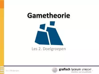 gametheorie
