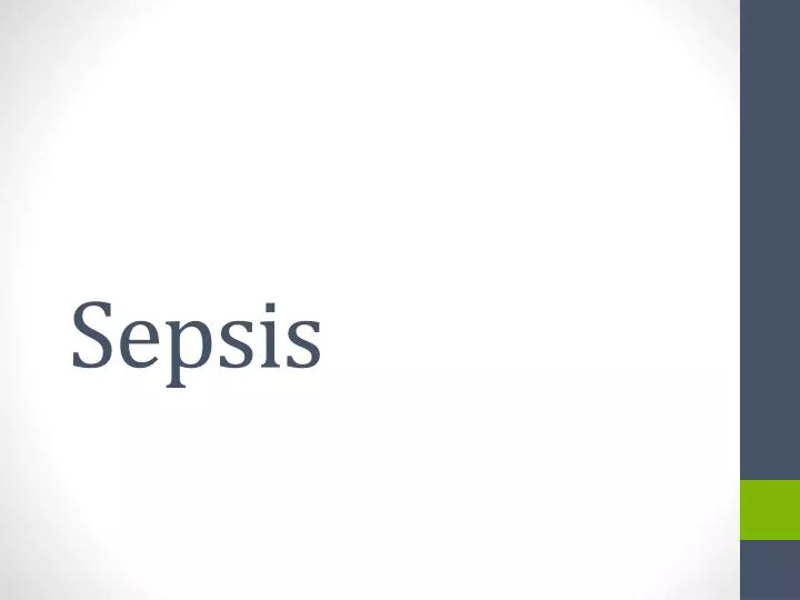 sepsis