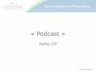 podcast