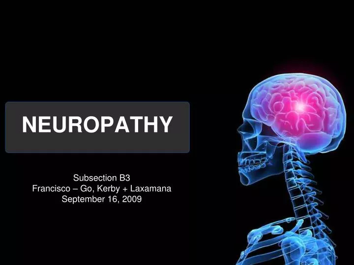 neuropathy