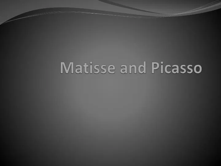 matisse and picasso