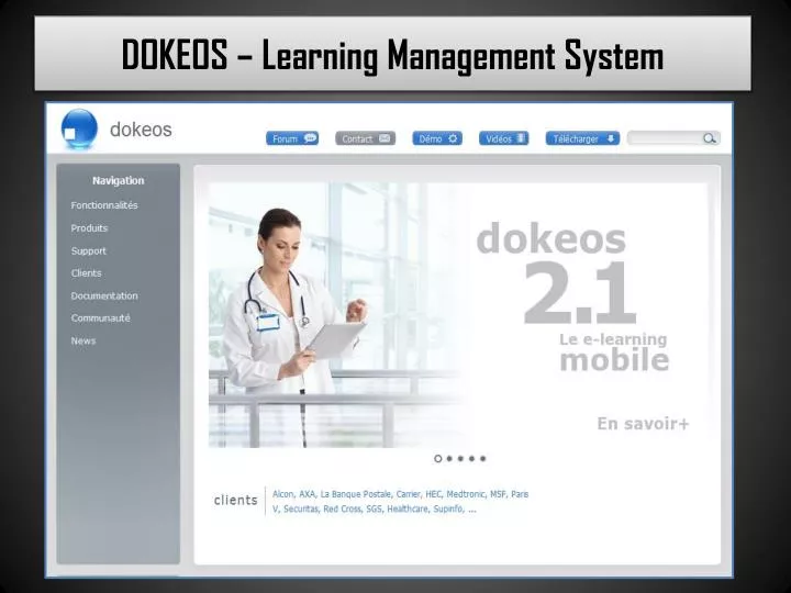 dokeos learning management system