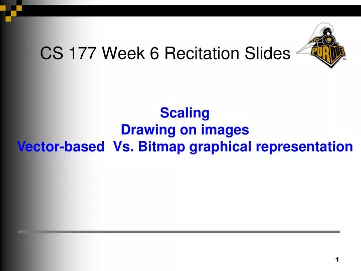 cs 177 week 6 recitation slides