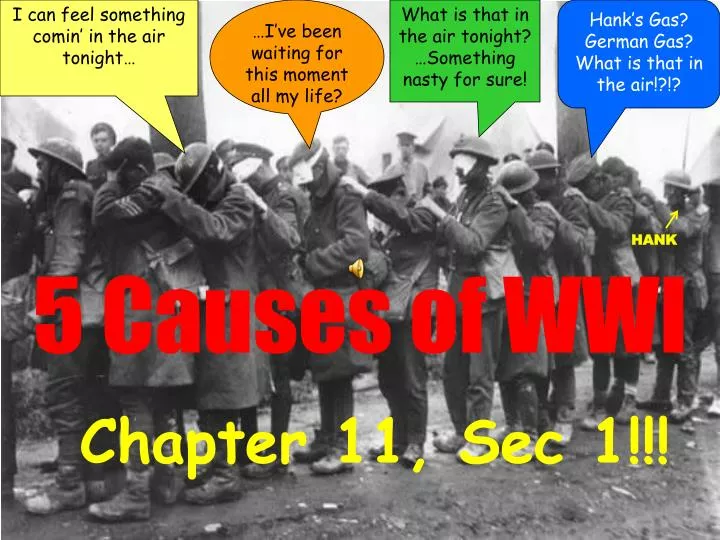 5 causes of wwi