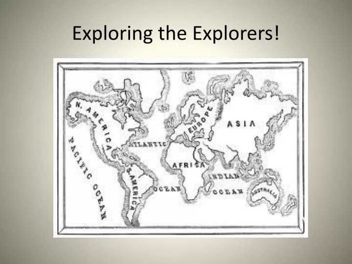 exploring the explorers