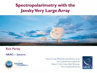 Spectropolarimetry with the Jansky Very Large Array