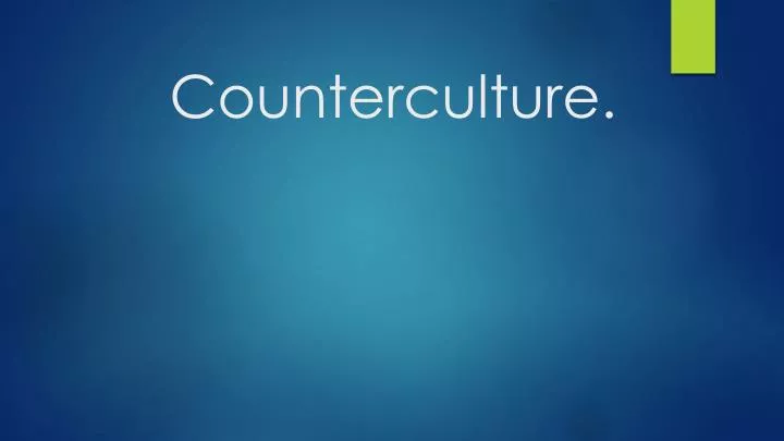 counterculture
