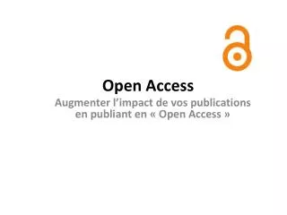open access