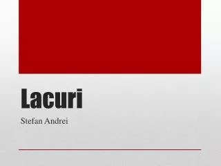 lacuri