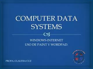 computer data systems