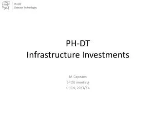 PH-DT Infrastructure Investments